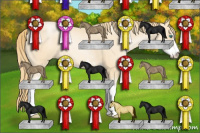 Horse Color:Smoky Black Pearl Sabino 