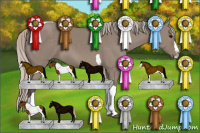 Horse Color:Silver Grullo Splash Tobiano 