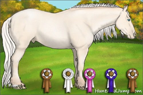 Horse Color: Silver Amber Cream Champagne Pearl 