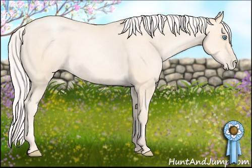 Horse Color: Silver Sable Cream Champagne Pearl 
