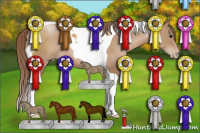 Horse Color:Black Pearl Tobiano 