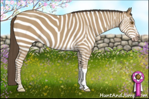 Horse Color: Classic Cream Champagne 