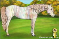 Horse Color:Chocolate Palomino Ice