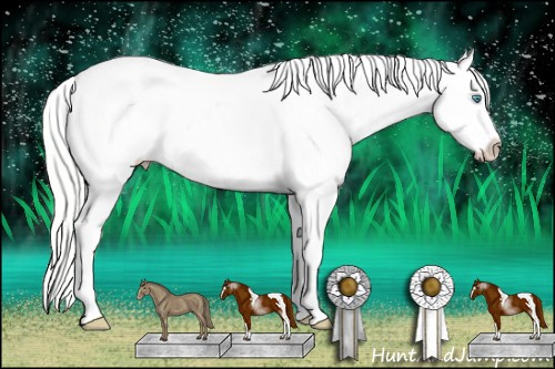 Horse Color: White Spotted Silver Classic Cream Champagne Pearl Dun Blanket 