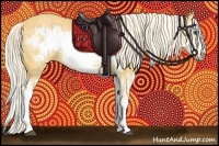 Horse Color:Palomino Splash Frame and Palomino Splash Frame