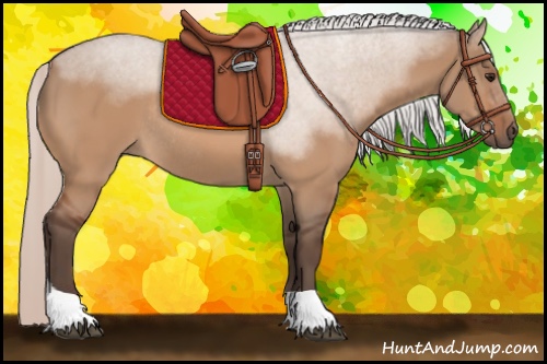 Horse Color:Silver Bay Dun Tobiano Rabicano 