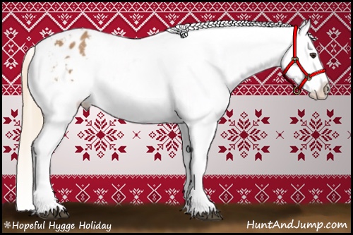 Horse Color:Chestnut Snowflake Varnish 
