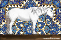 Horse Color:Liver Chestnut Sabino Varnish