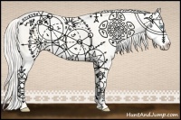 Horse Color:Cremello  and Cremello Splash 