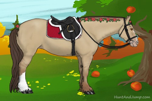 Horse Color:Classic Champagne Dun