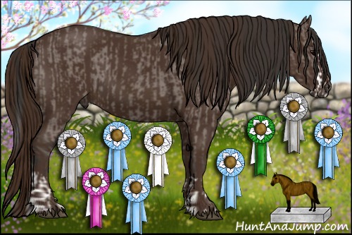 Horse Color:Grullo Sabino Splash Rabicano Brindle  and Liver Chestnut Sabino Rabicano 