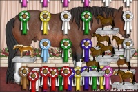 Horse Color:Bay Rabicano 