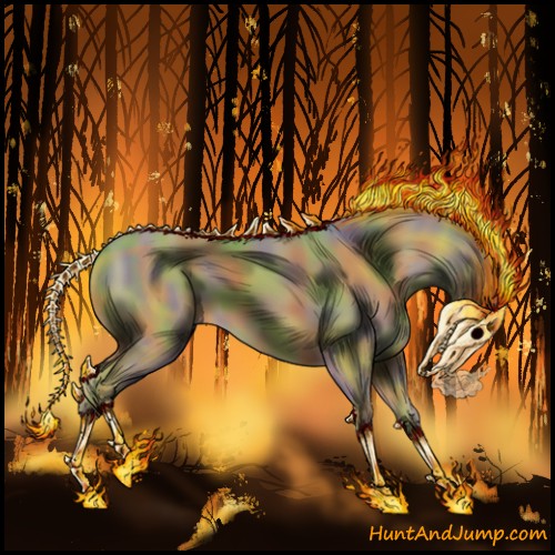 Horse Color:Nacre Watercolor Chestnut 