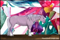 Horse Color:Watercolor Silver Bay Dun Tobiano 