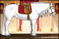 Horse Color:Bay Roan Sabino Near Leopard Rabicano 