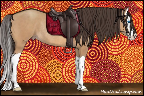 Horse Color:Amber Champagne Splash Rabicano 