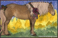 Horse Color:Chocolate Palomino 