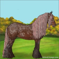 Horse Color:Painted Silver Bay Ice 