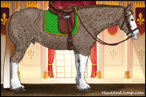 Horse Color:Chestnut Ice Splash 