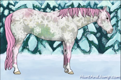 Horse Color:Watercolor Brown Ice 