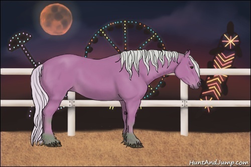 Horse Color:Watercolor Silver Bay