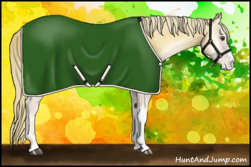 Horse Color:Red Onyx Pearl Mushroom 