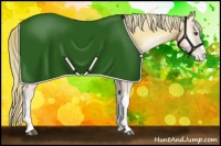 Horse Color:Red Onyx Pearl Mushroom 