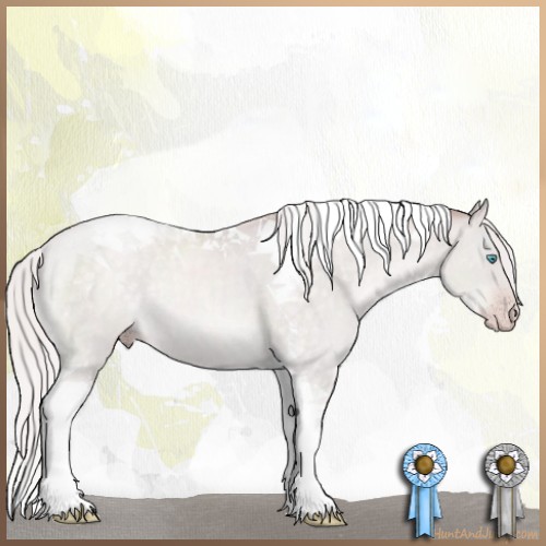 Horse Color:Platinum Chocolate Silver Sable Cream Champagne Tobiano Rabicano 