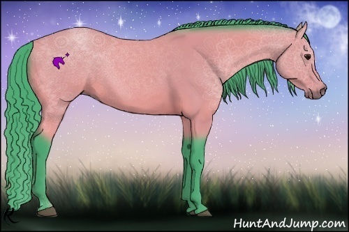 Horse Color:Watercolor Buckskin 