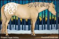 Horse Color:Red Roan Pearl Appaloosa 
