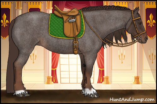 Horse Color:Liver Red Roan 