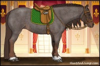 Horse Color:Liver Red Roan 