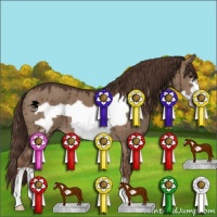 Horse Color:Liver Red Dun Frame Brindle 