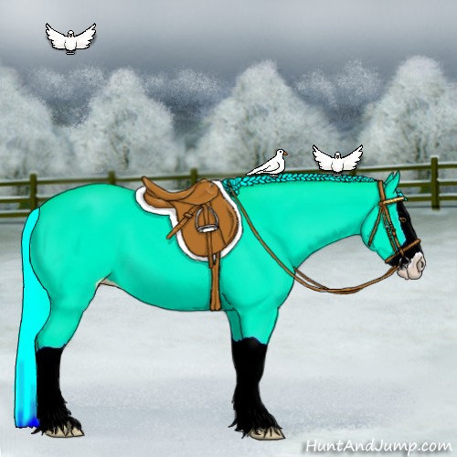 Horse Color:Palomino Splash 