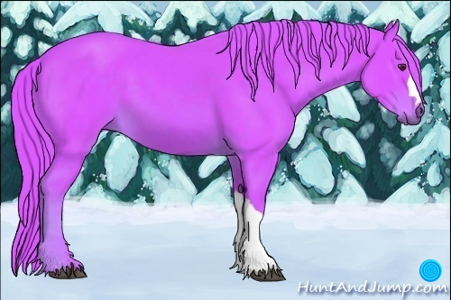 Horse Color:Watercolor Chestnut 