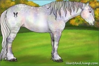 Horse Color:Nacre Silver Brown Chinchilla Ice Onyx 