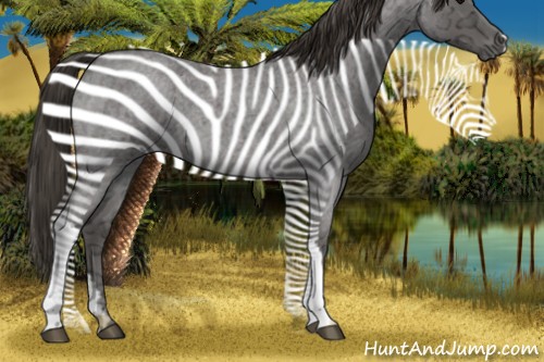 Horse Color:Smoky Blue Ice Roan