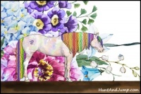 Horse Color:Painted Nacre White Spotted Amber Cream Champagne Ice Pearl