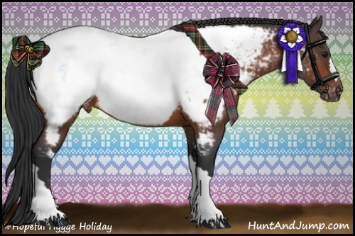 Horse Color:Bay Roan Near Fewspot 