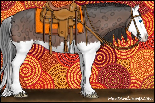 Horse Color:Bay Ice Splash 