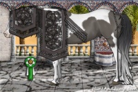 Horse Color:Grullo Splash Tobiano 