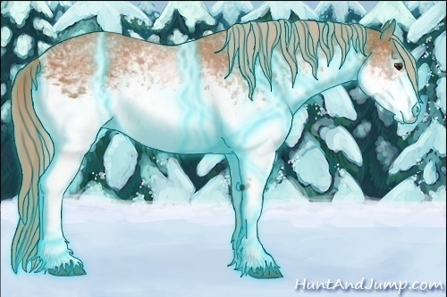 Horse Color:Thunderstruck White Spotted Chestnut 