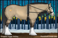 Horse Color:Bay Dun Sabino Splash