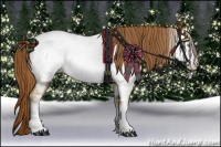 Horse Color:White Spotted Buckskin Roan Pearl Near Fewspot 