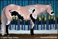 Horse Color:Watercolor White Spotted Bay Dun Splash Frame Rabicano 