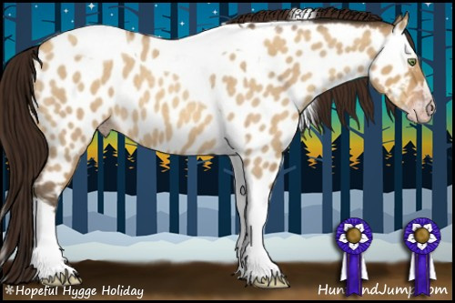 Horse Color:Gray Amber Champagne Roan Dun Splash Tobiano Near Leopard Rabicano