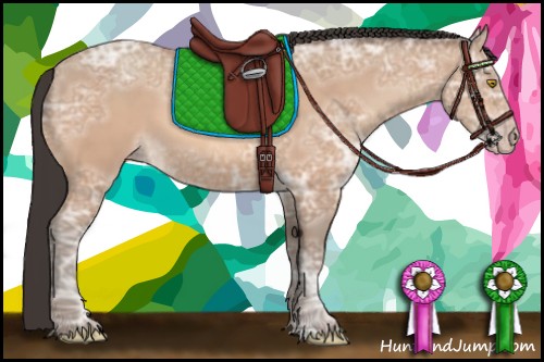 Horse Color:Amber Champagne Ice 