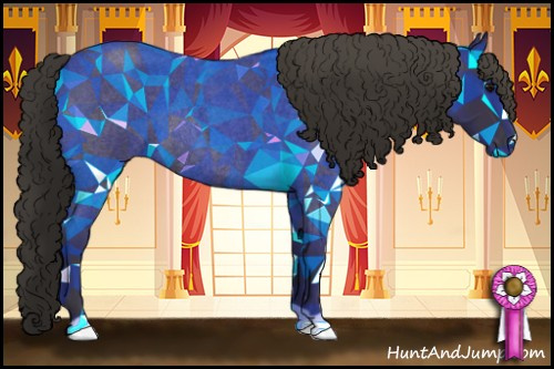 Horse Color:Smoky Blue Roan Rabicano 
