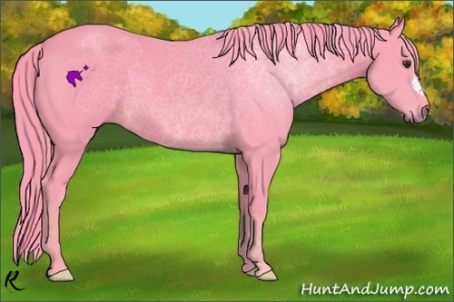 Horse Color:Watercolor Chestnut 