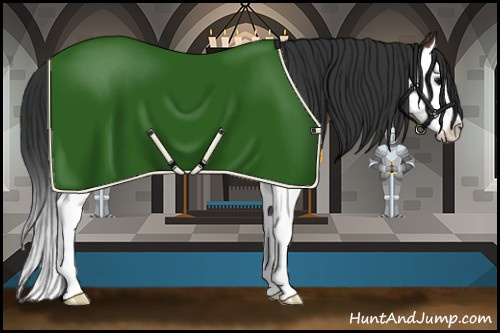 Horse Color:Bay Splash Blanket 